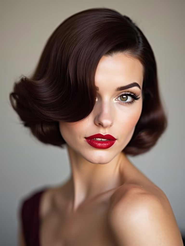bold asymmetrical bob hairstyle
