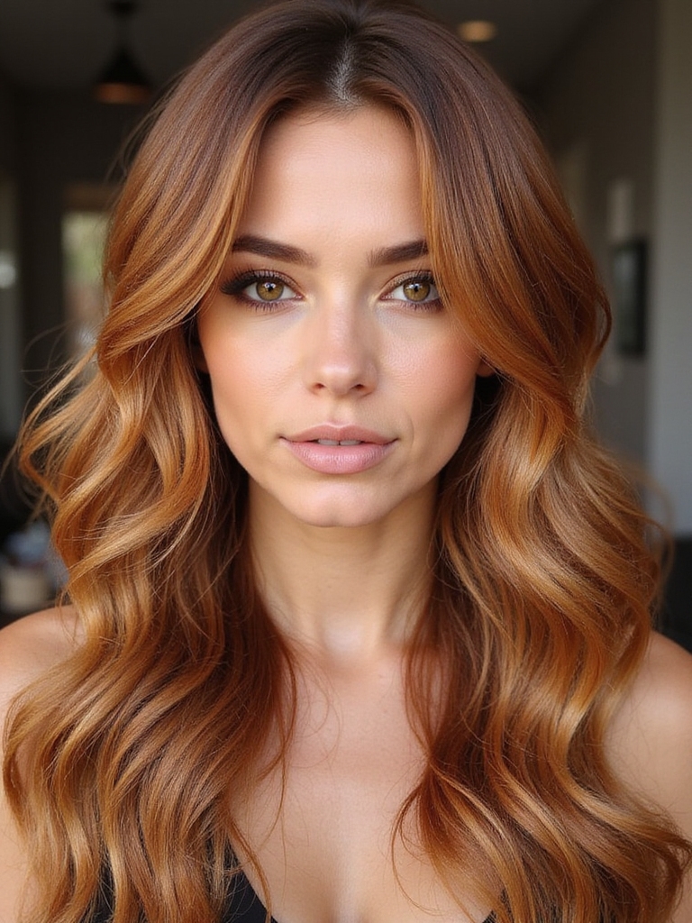 bold copper hair transformation