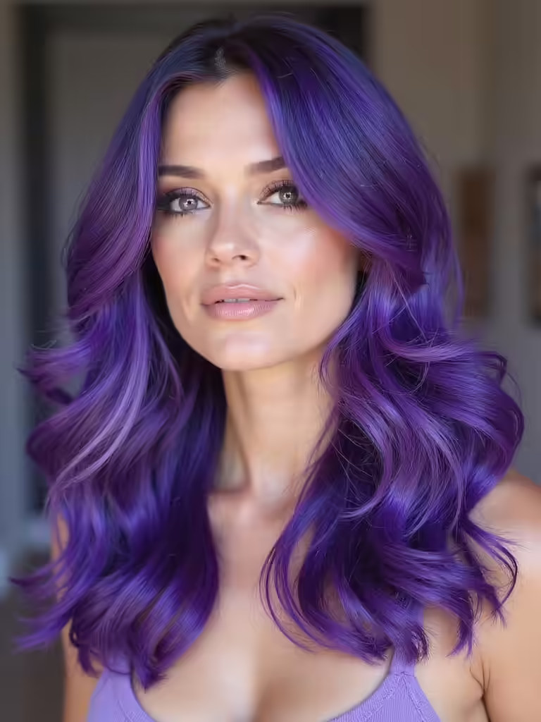bold purple hair inspiration