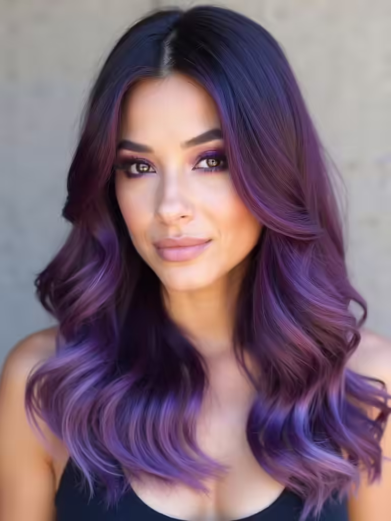 bold purple hair techniques