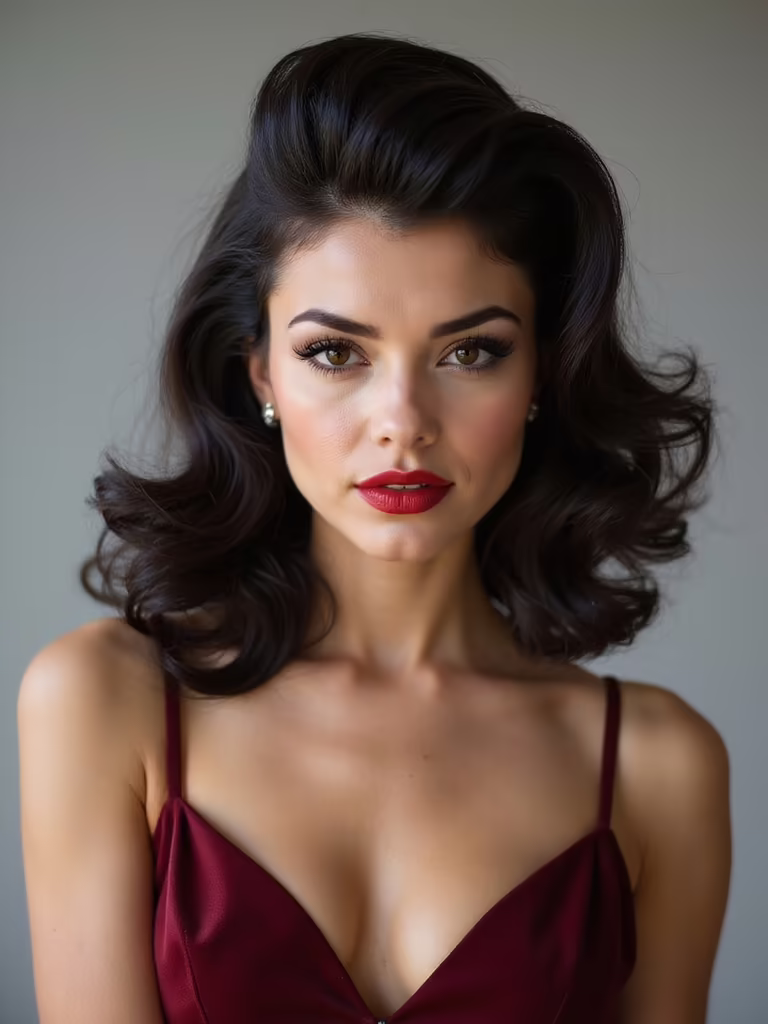bold rebellious voluminous hairstyle