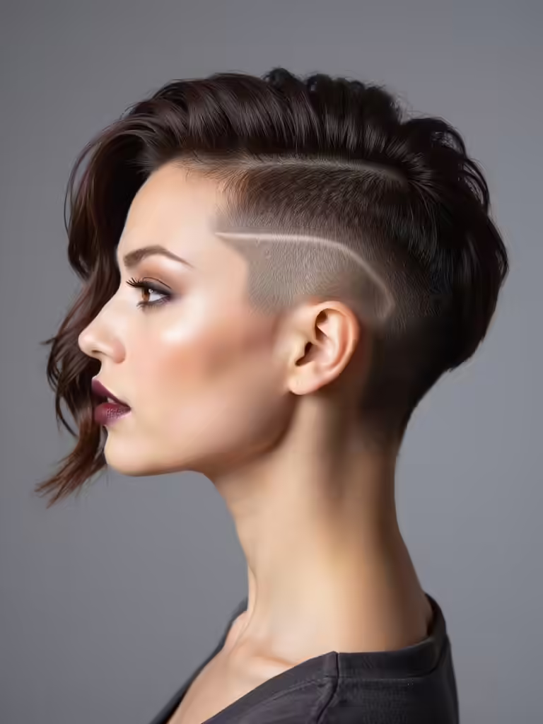 bold textured low maintenance style