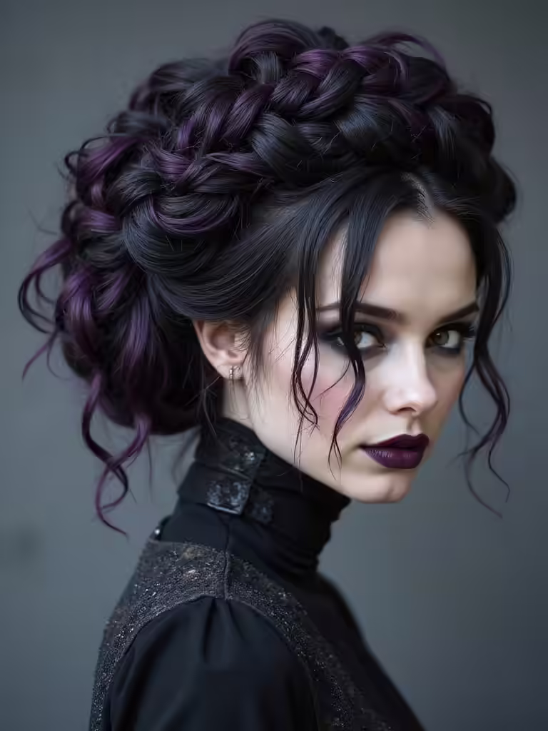 braided crowns for elegance
