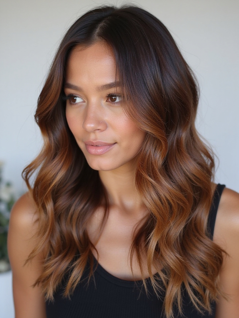 bronze highlights add dimension