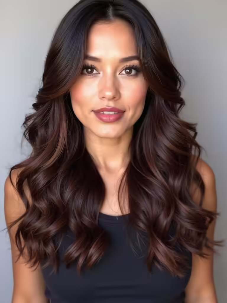 brunette shade undertone selection