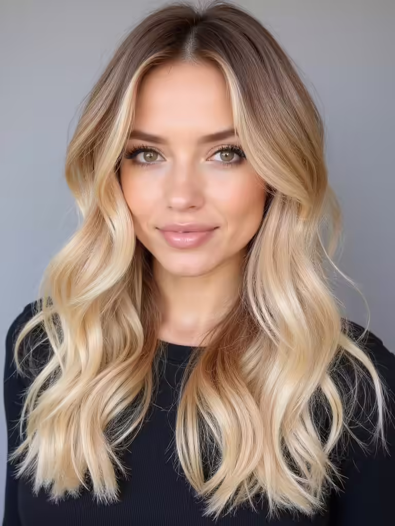 caramel hair color elegance
