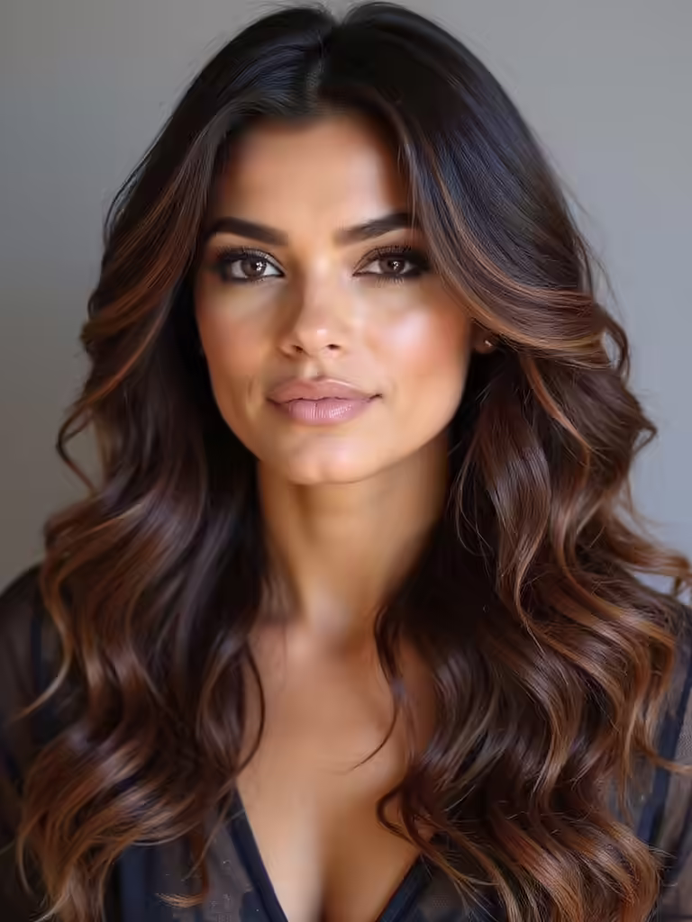 celebrity brunette hair inspiration