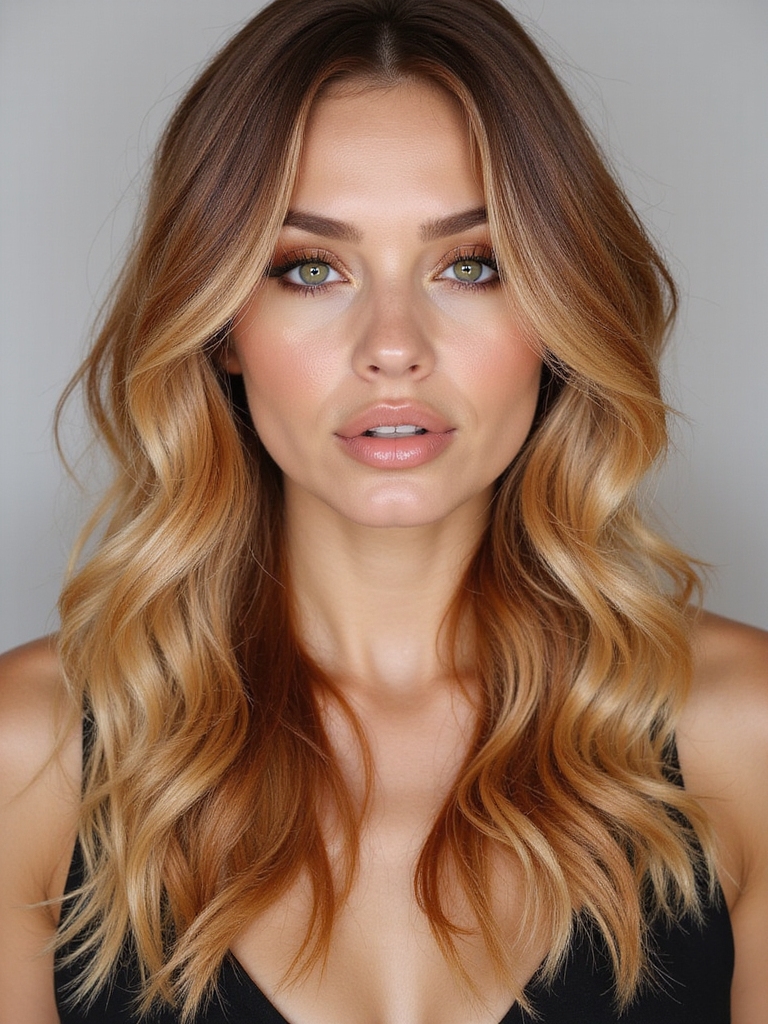 celebrity calico hair inspiration