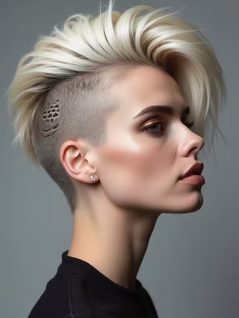 celebrity undercut style icons
