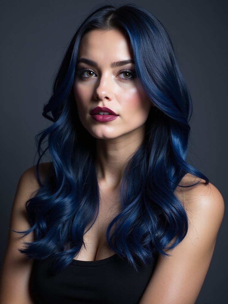 chemistry of blue black dye