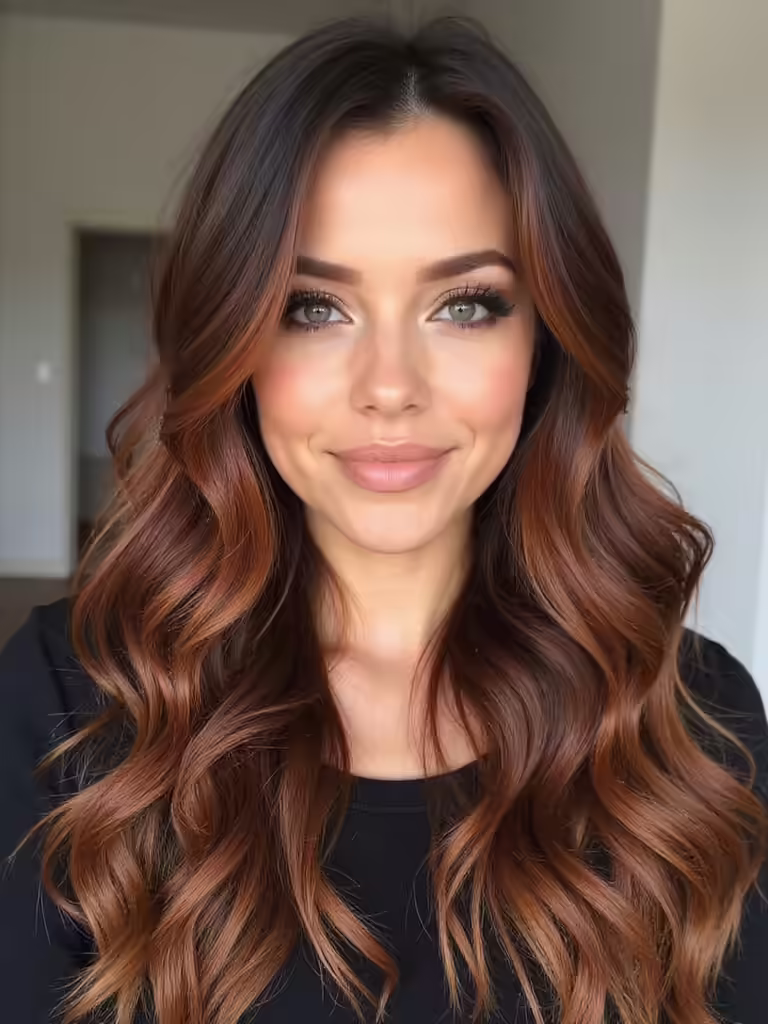 chestnut brown hair allure