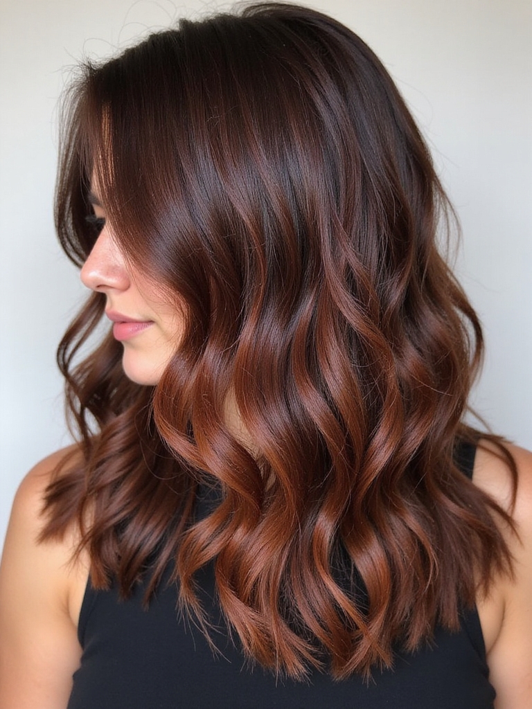 chestnut hair is enchanting