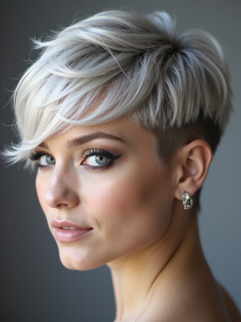 chic low maintenance hairstyle option
