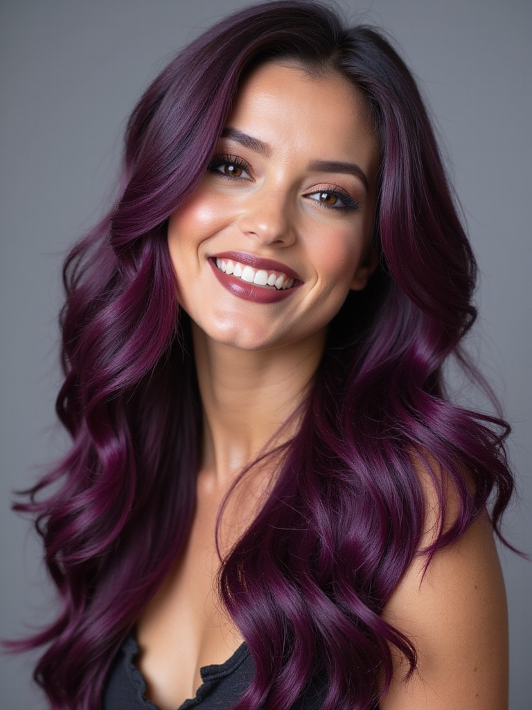 complementary purple shades revealed