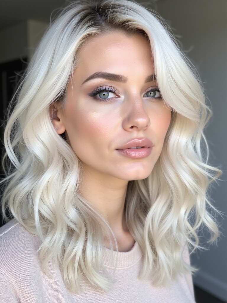 cool fresh blonde allure