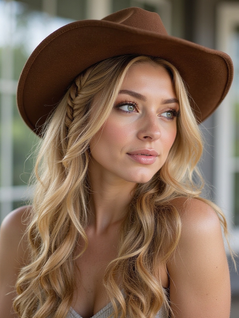 cowgirl braids for practicality