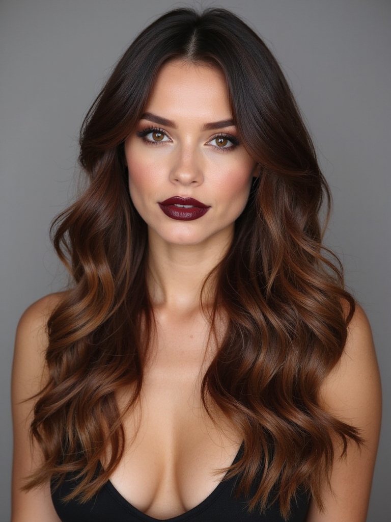 cozy autumn inspired hair colors