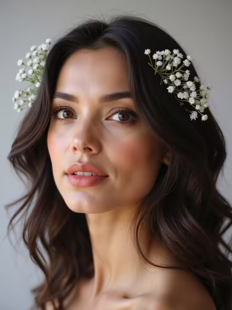 diy flower clip tutorial