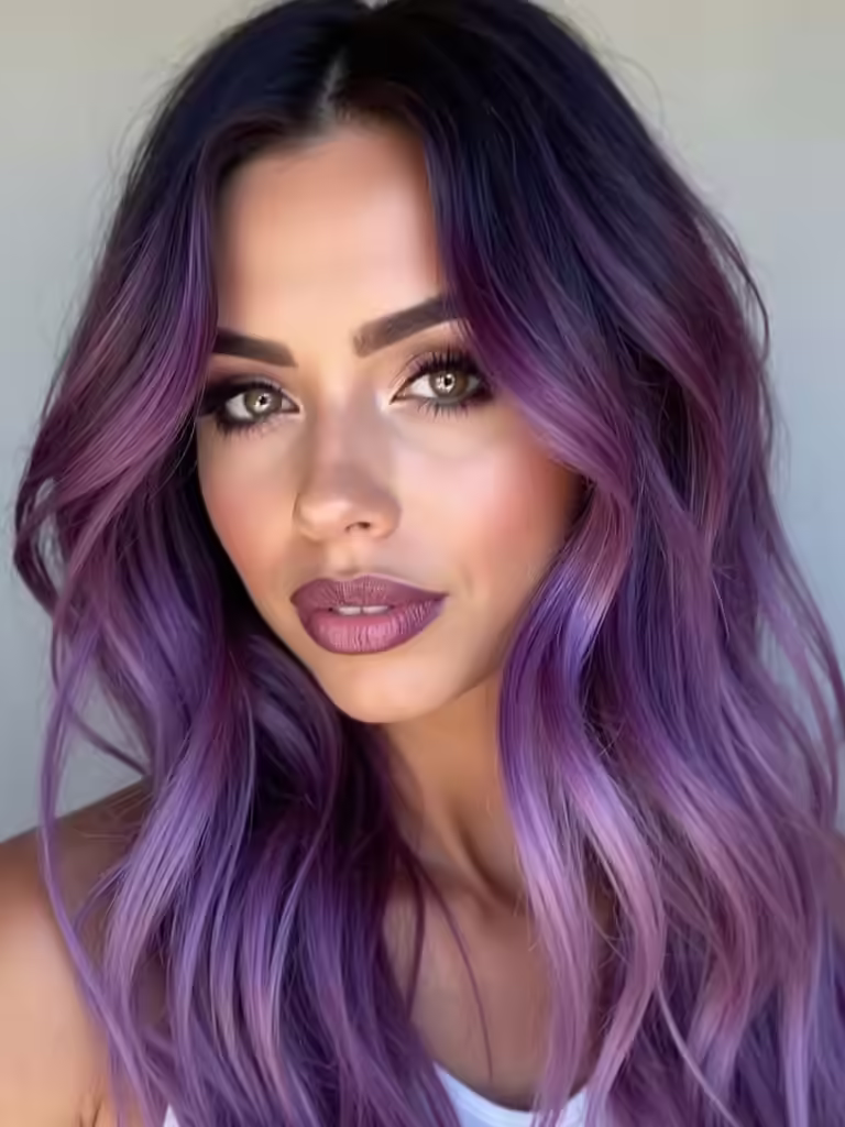 eco friendly purple hair dye