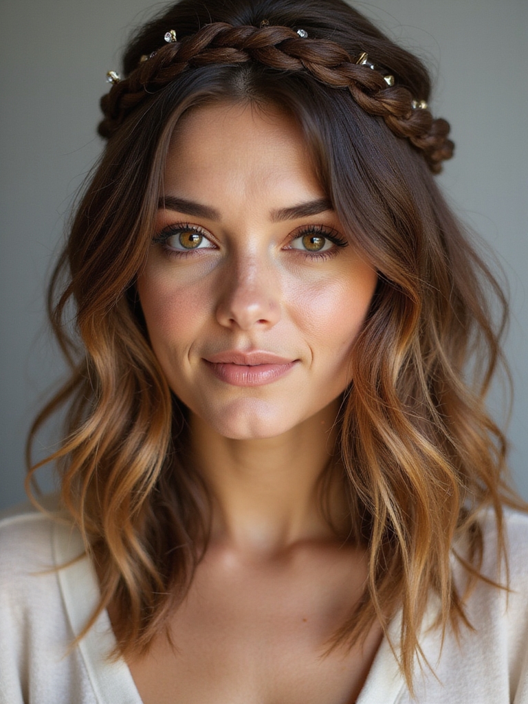 effortless casual chic braid