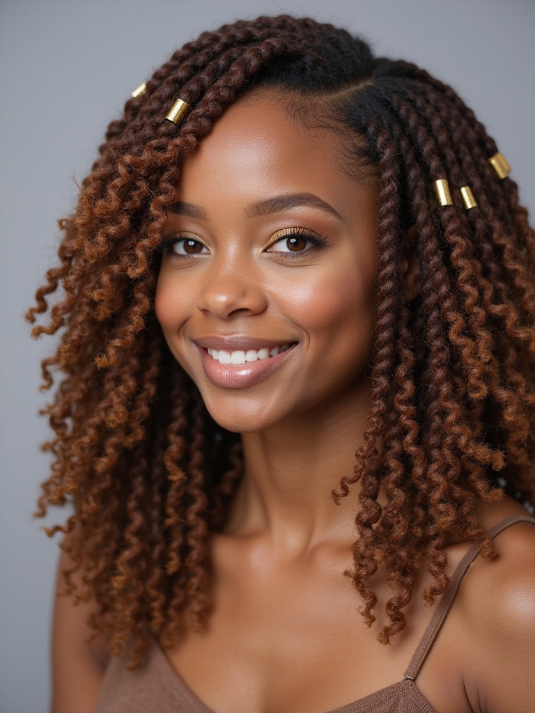 effortless chic faux locs