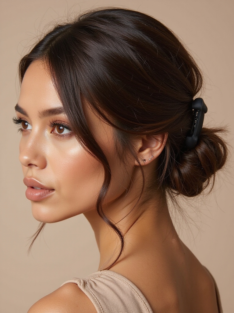 effortless chic hair updo