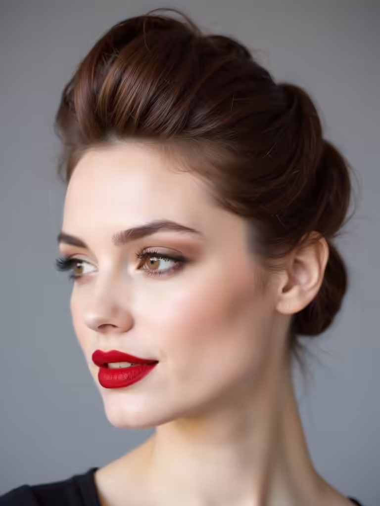 effortless classic hairstyle technique