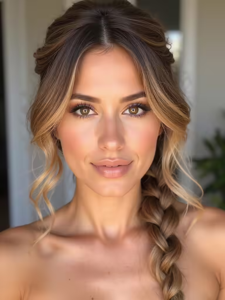 effortless loose french braid