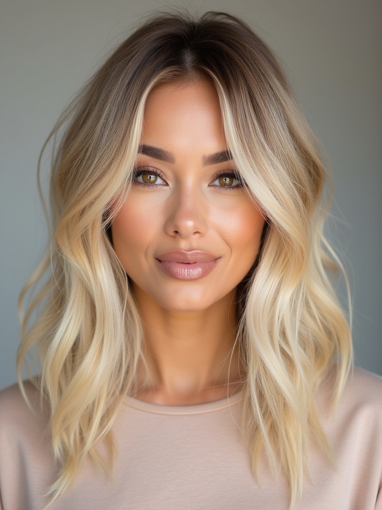 effortless low maintenance blonde style