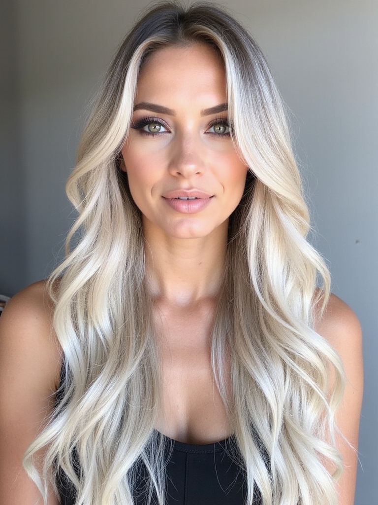 effortlessly chic ash blonde