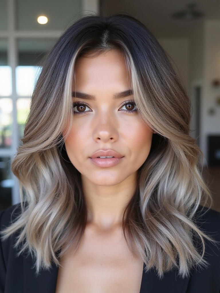 elegant dimensional ash brown