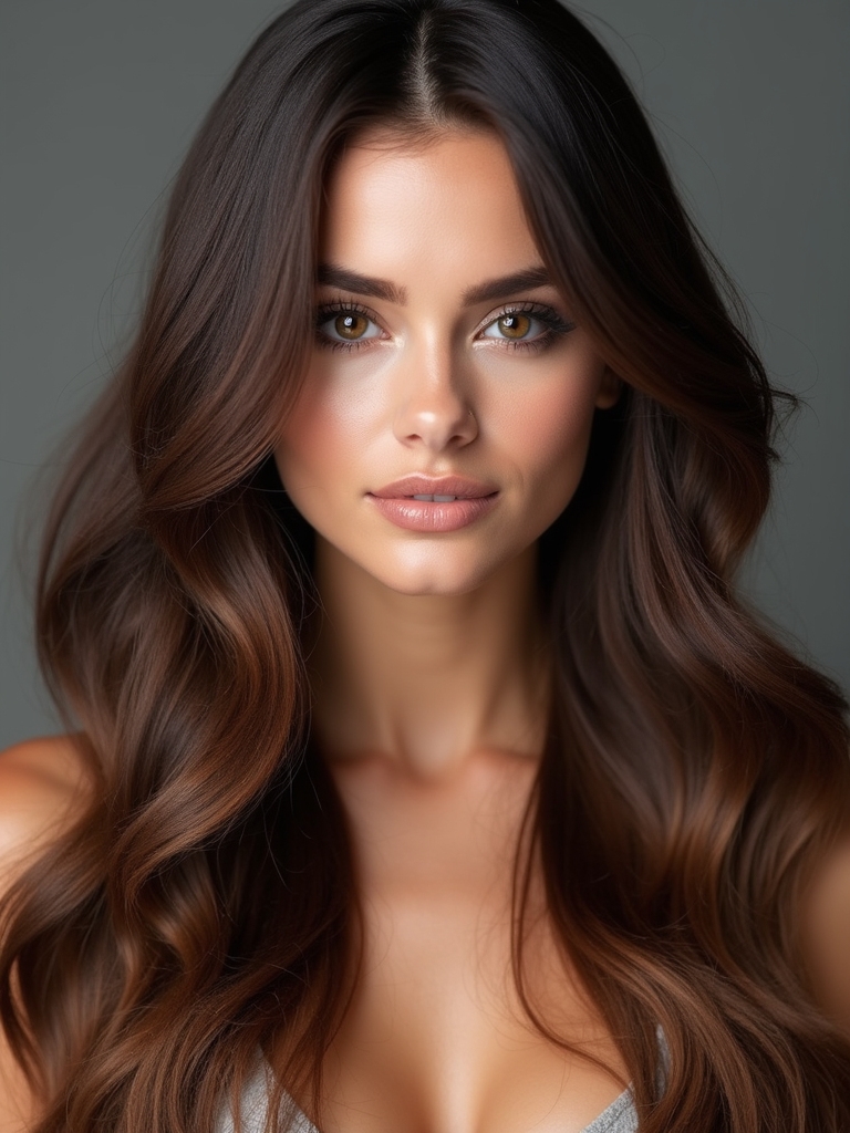 elegant long side part