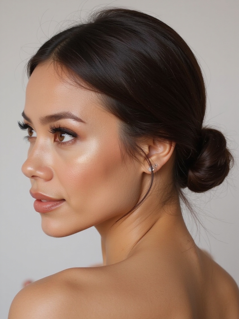 elegant simple versatile hairstyle