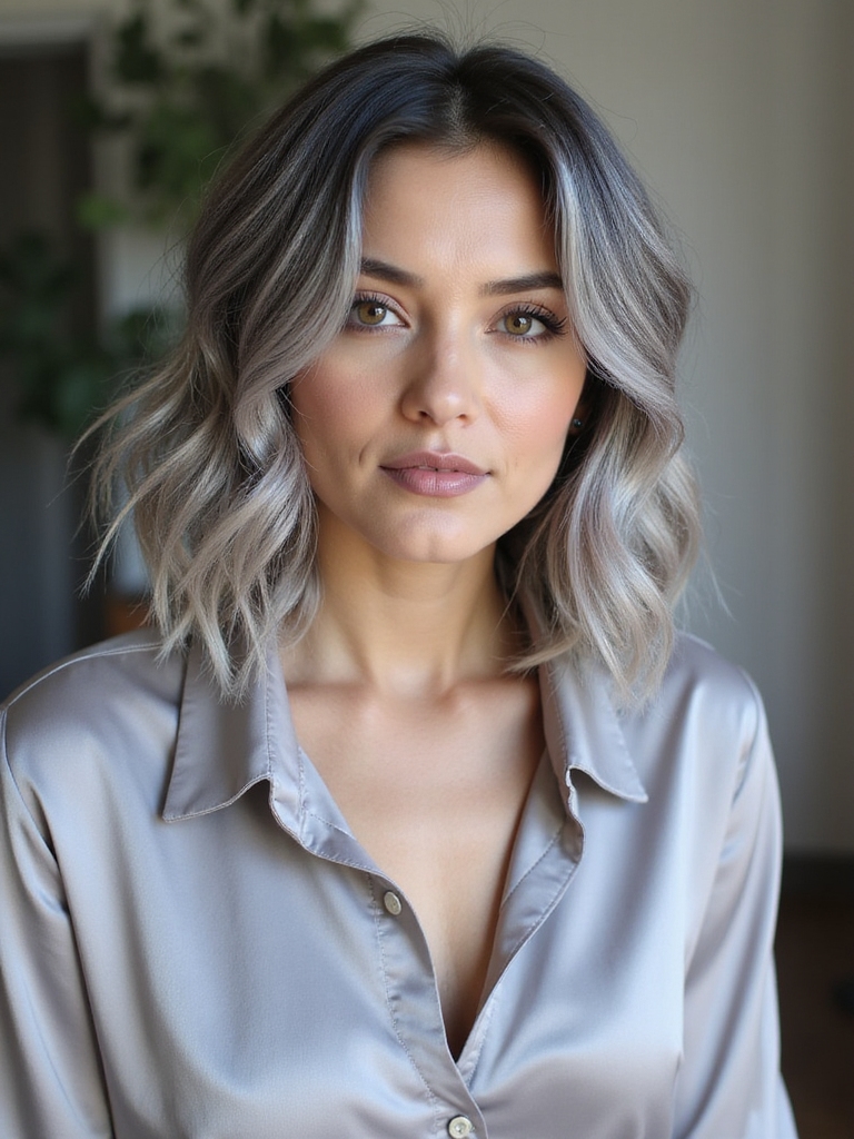 elegant smoky gray sophistication