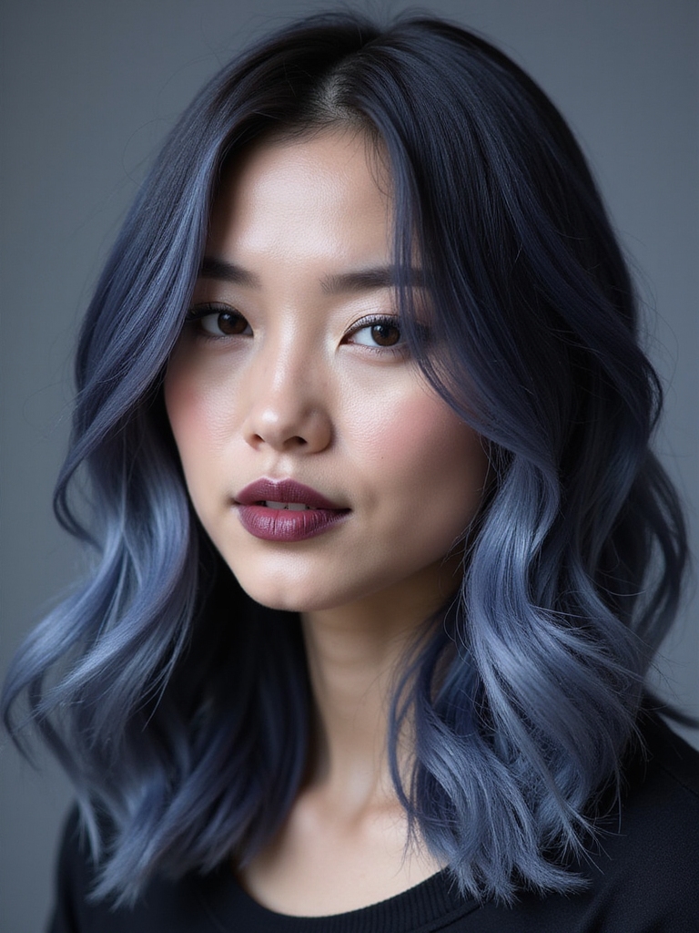 enchanting deep indigo allure