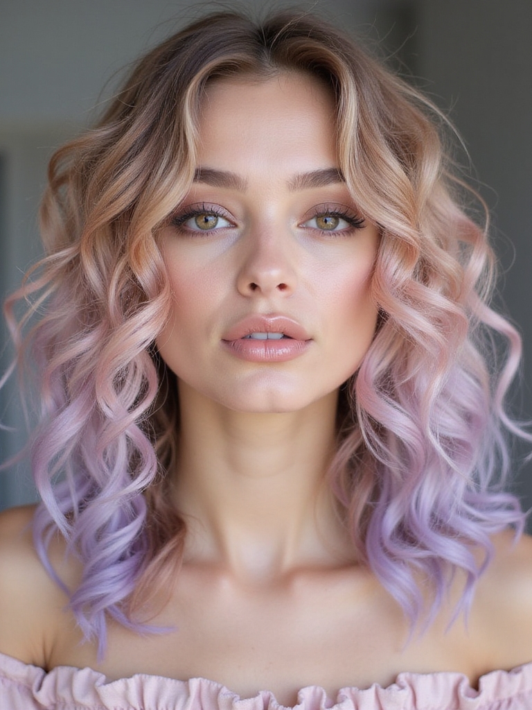 enchanting soft pastel shades