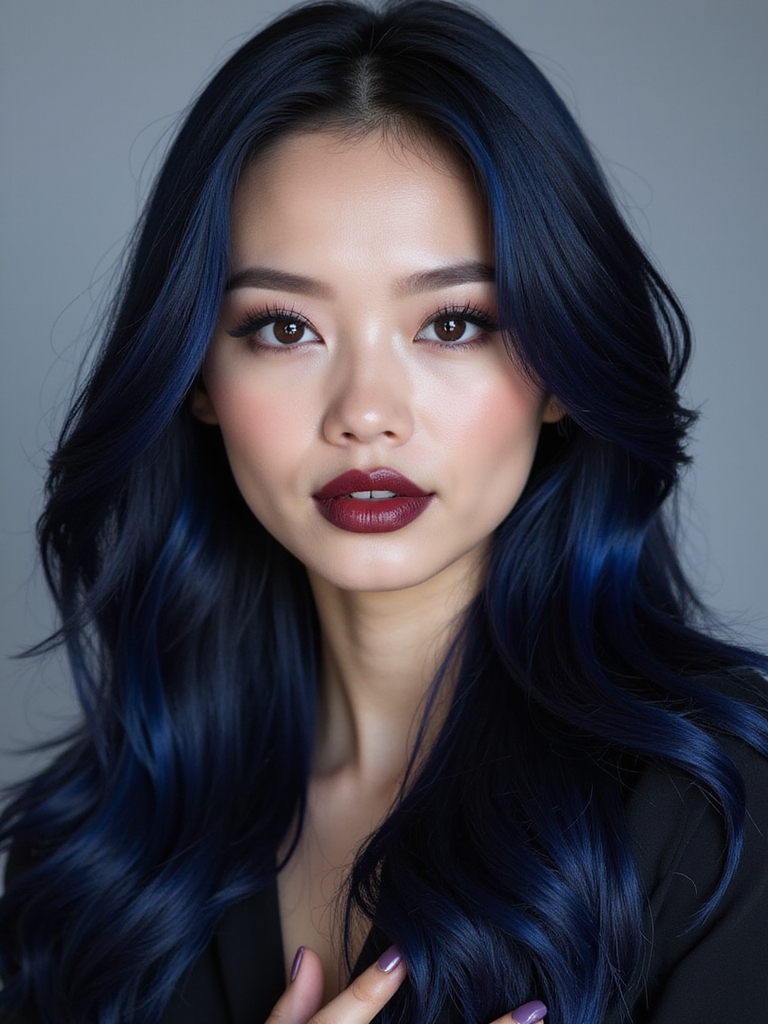 enigmatic shimmering midnight allure