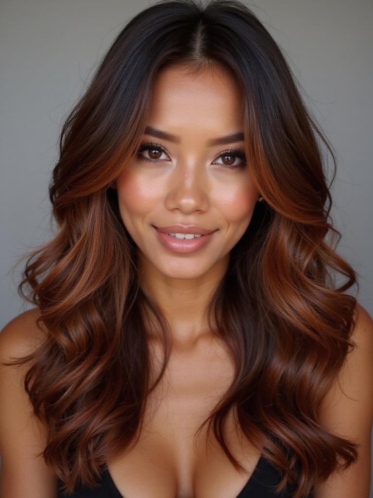 fiery sienna enhances beauty