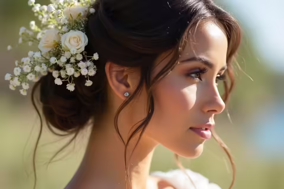 flower clip hair accessories
