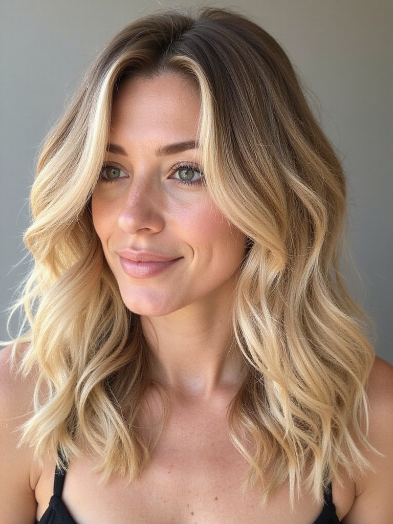 honey blonde hair transformation