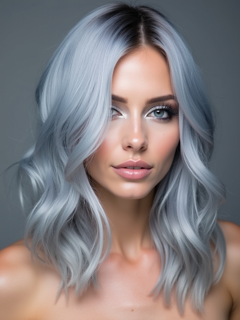 icy blue boldness statement