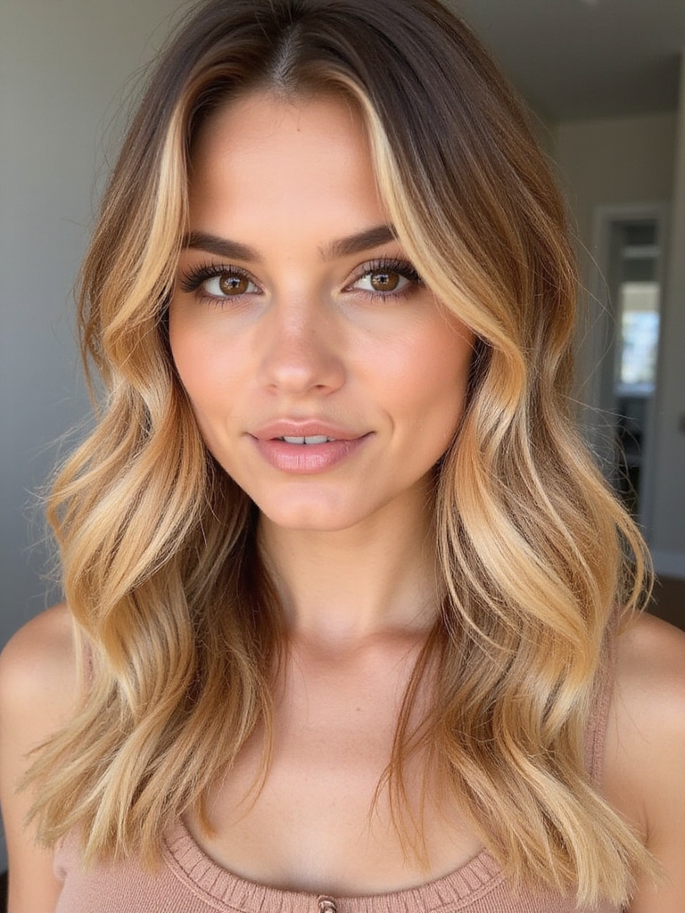 irresistible warm honey blonde