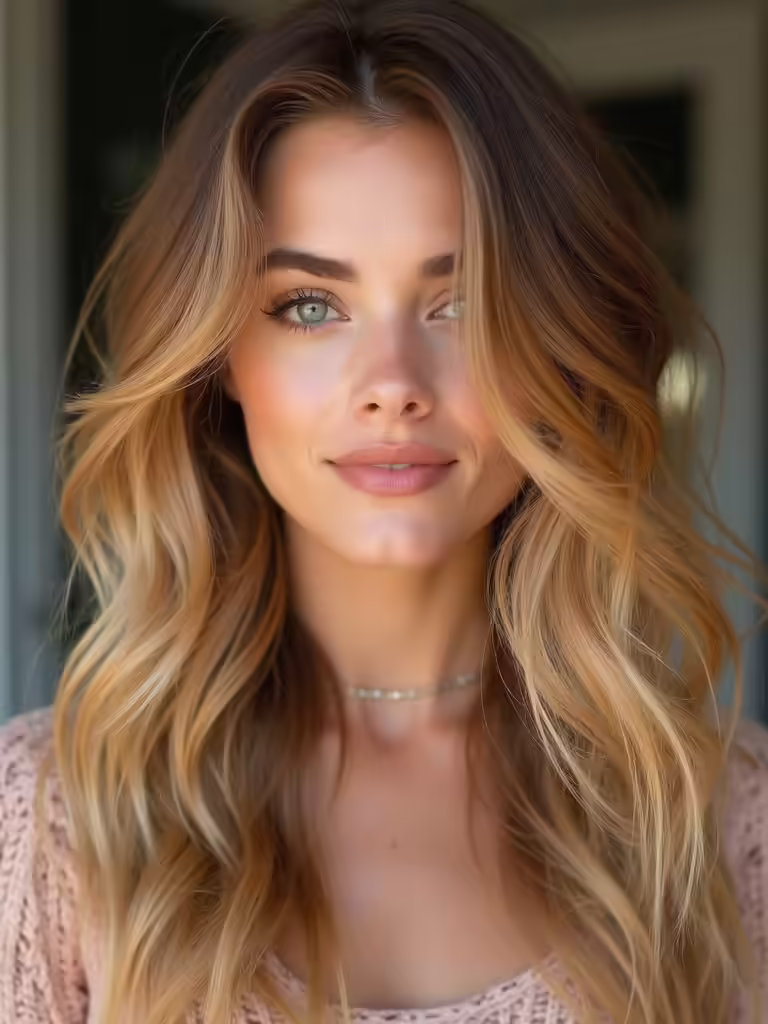 low maintenance autumn hair color