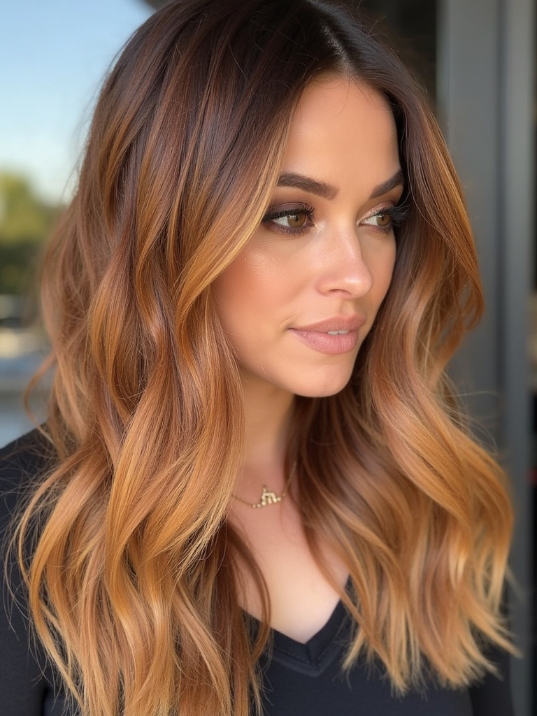 luscious long warm tones