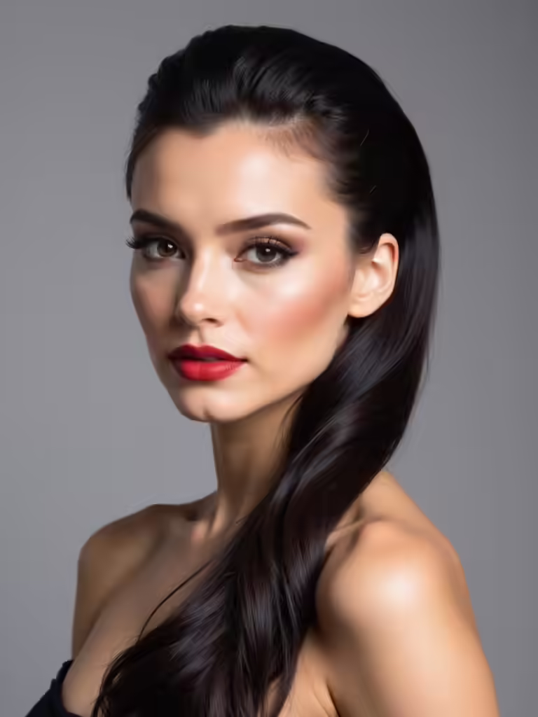 master the slicked back style