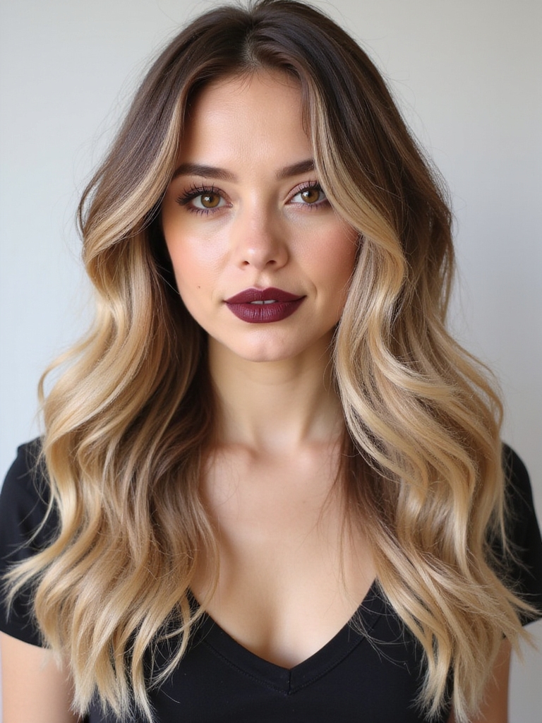 milk tea brown highlights