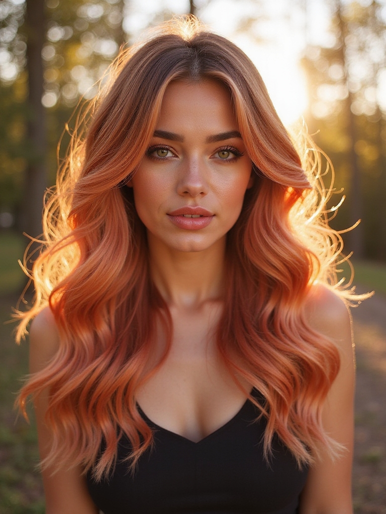 mystical autumn hair trend