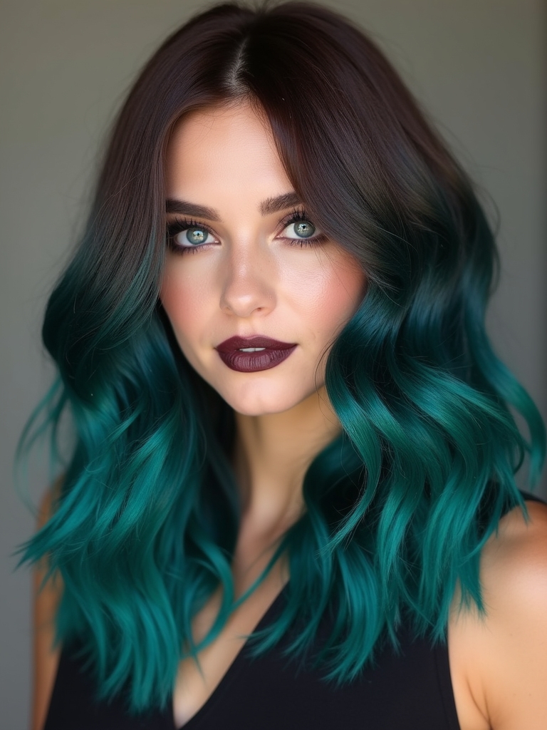mystical deep teal allure