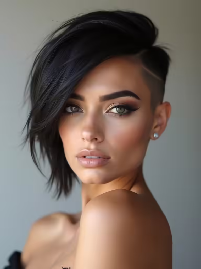 popular trendy undercut styles