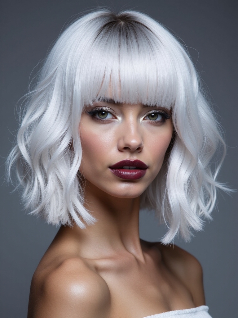 protect silver hair discoloration